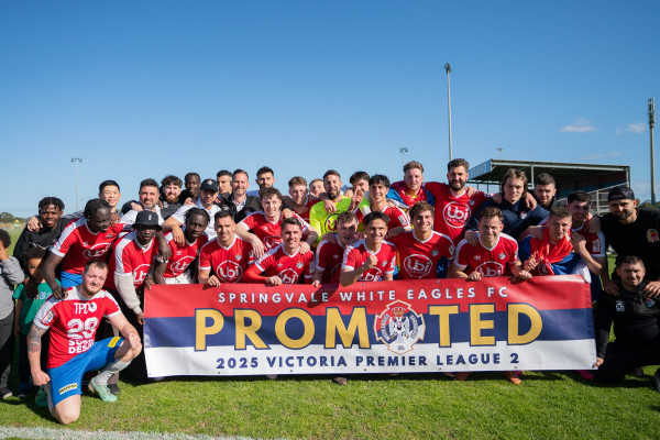 Springvale White Eagles - Promoted to Premier League 2